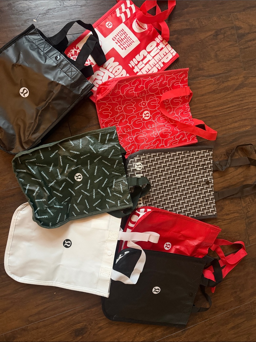 Small lululemon reusable tote bag
